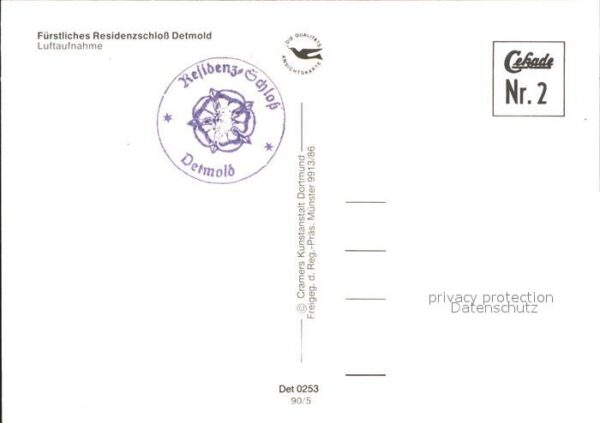Detmold Fliegeraufnahme Fürstliches Residenzsch – Bild 2