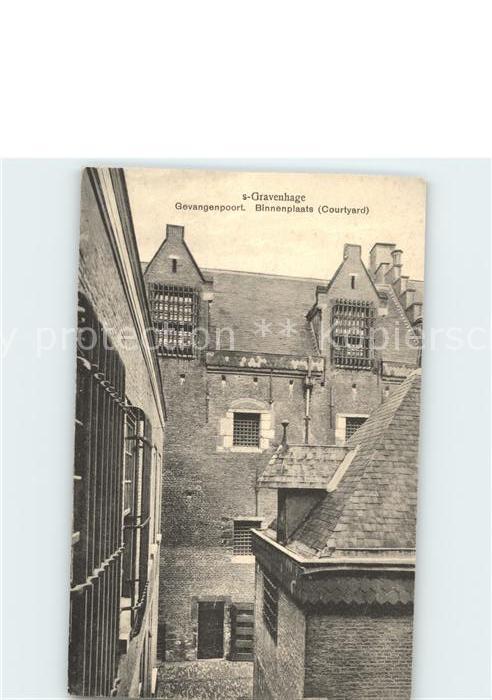 Gravenhage Gevangenpoort Binnenplaats