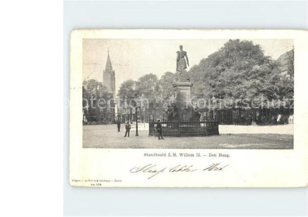 Den Haag Standbeeld Willem 2.