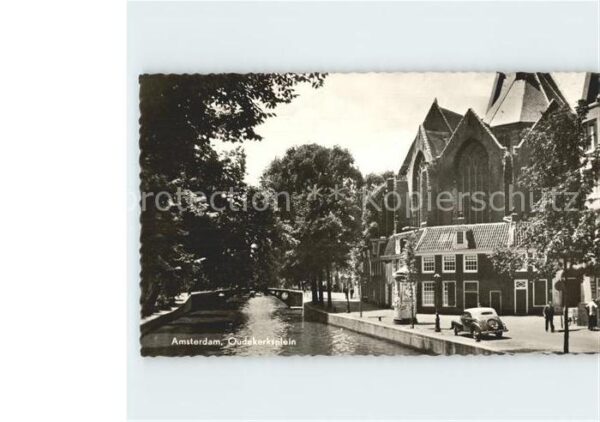 Amsterdam Niederlande Oudekerksplein