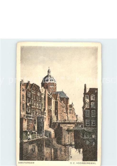 Amsterdam Niederlande Voorburgwal
