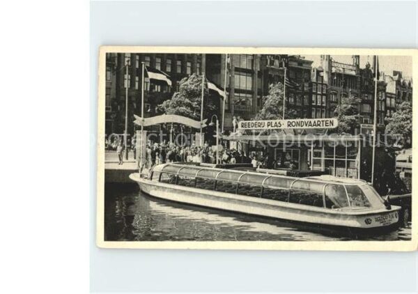 Amsterdam Niederlande Reederij Plass