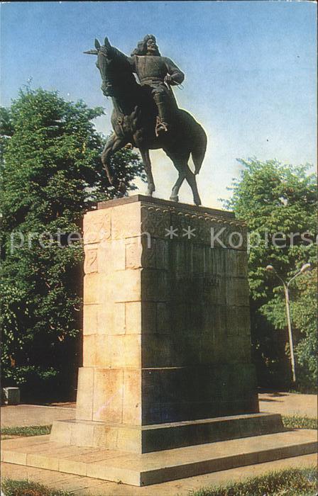 Alma-Ata Almaty Denkmal Amangelda Imanowu