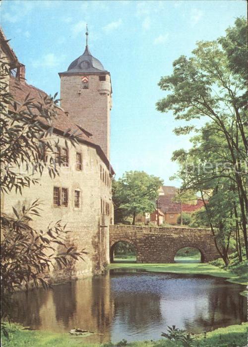 Kapellendorf Wasserburg Torturm Brücke