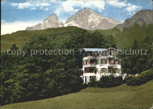 Berchtesgaden Gasthof Cafe Pension Hoher Göll