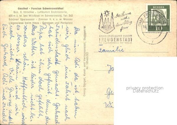 Enzkloesterle Gasthof Pension Schwarzwaldhof – Bild 2