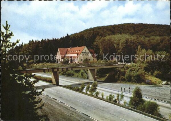Rimberg Bad Hersfeld Autobahn Rasthaus Rimberg