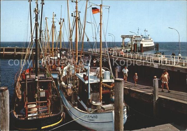 Sylt Hafen Autofähre