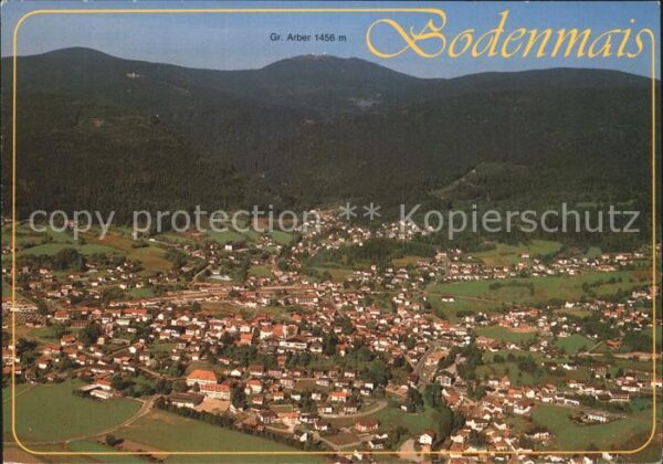 Bodenmais Fliegeraufnahme Gr Arber