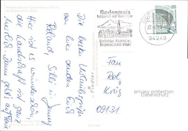 Bodenmais Fliegeraufnahme Gr Arber – Bild 2