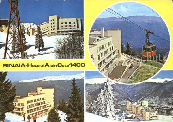 Sinaia Hotelui Alpin Cota Luftseilbahn
