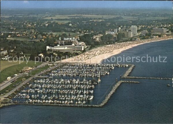 Groemitz Ostseebad Jachthafen Fliegeraufnahme