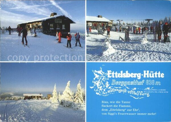 Willingen Sauerland Berggasthof Ettelsberg-Hütte