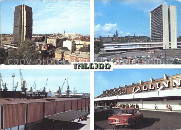 Tallinn Hafen Hochhaus