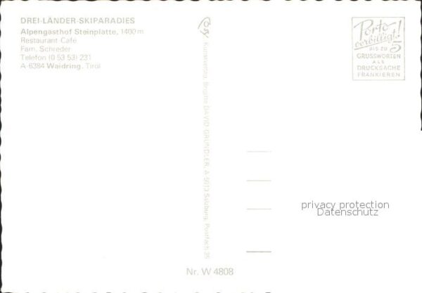Waidring Tirol Alpengasthof Steinplatte Hohe Tauern Ki – Bild 2