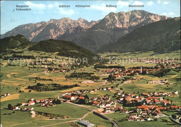 Pfronten Falkenstein Schlicke Köllespitze Rossbe