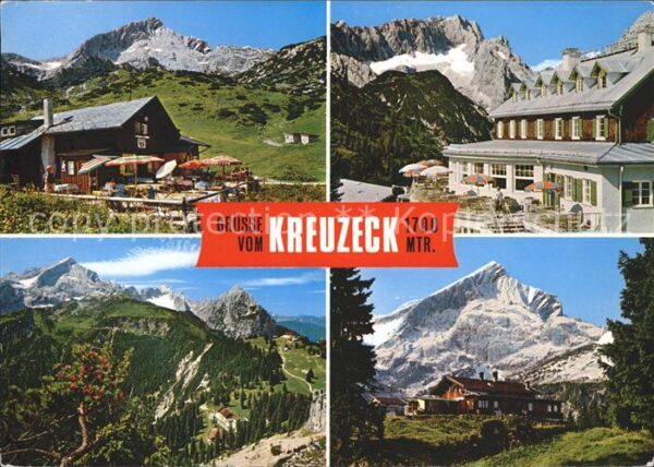 Garmisch-Partenkirchen Am Kreuzeck Hochalm Alpspitze Kreuzeckh