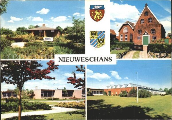 Nieuweschans Motel Jonge Kerk Scholencomplex Houwing