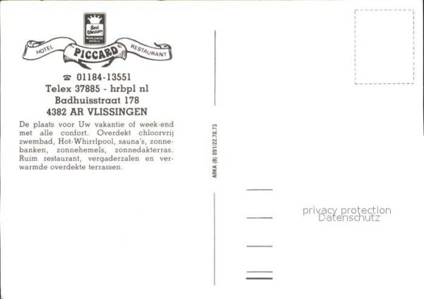 Vlissingen Hotel Piccard – Bild 2