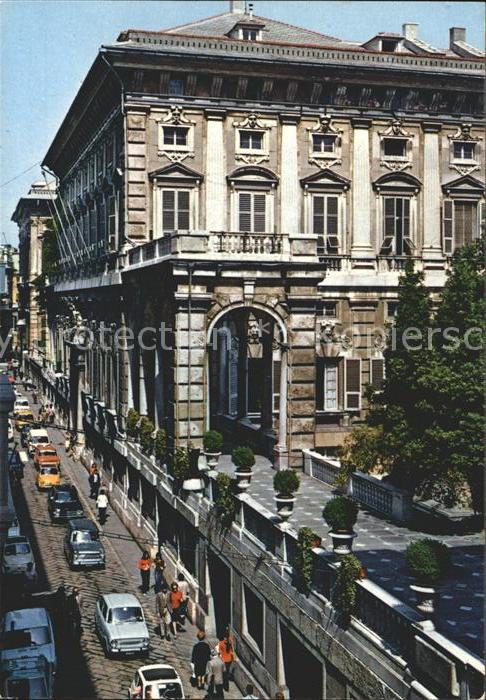 Genova Genua Liguria Garibaldi Platz Tursi Palast