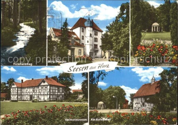 Seesen Harz Forellenstieg Burg Sebusa Ratskeller He