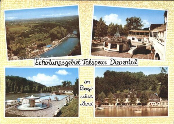 Leichlingen Rheinland Erholungsgebiet Talsperre Diepental