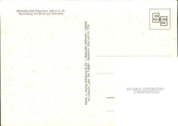 Braunlage Schierke Fliegeraufnahme – Bild 2