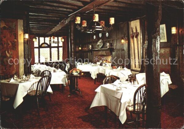 Rye East Sussex Mermaid Inn Restaurant