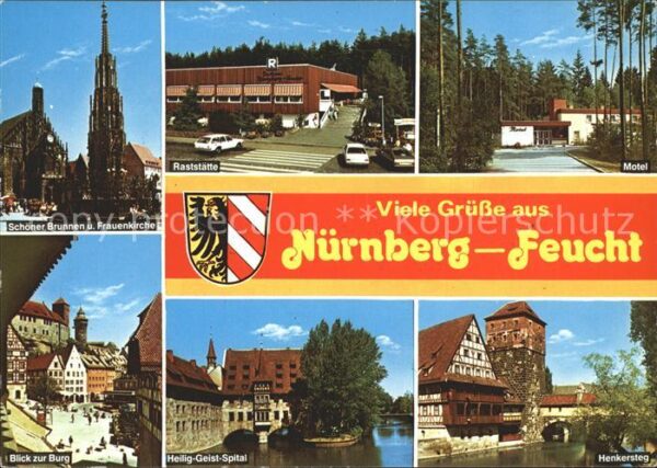 Feucht BAB Raststätte Schöner Brunnen Frauenki
