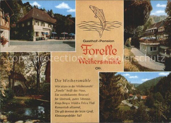 Weihersmuehle Bamberg Gasthof Pension Forelle