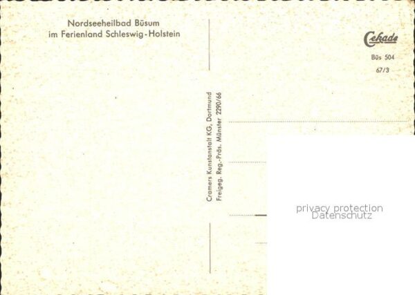 Buesum Nordseebad Strand Leuchtturm – Bild 2