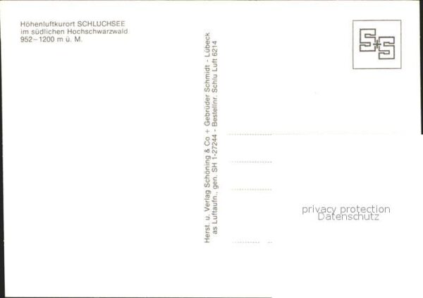 Schluchsee Fliegeraufnahme – Bild 2