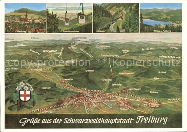 Freiburg Breisgau Schauinsland Höllental Titisee Feldberg