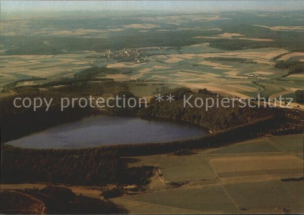 Gillenfeld Pulvermaar Fliegeraufnahme
