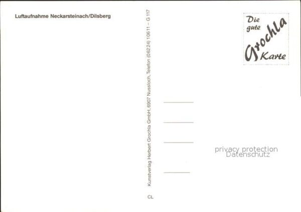 Neckarsteinach Dilsberg Fliegeraufnahme – Bild 2