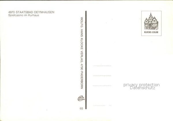 Bad Oeynhausen Spielcasino Kurhaus – Bild 2