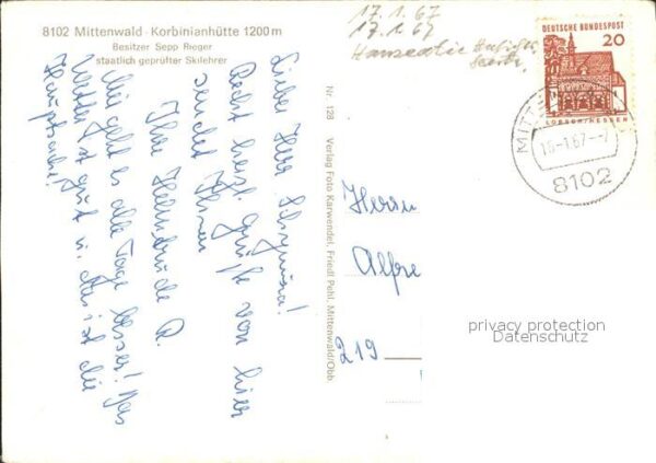 Mittenwald Bayern Korbinianhütte – Bild 2