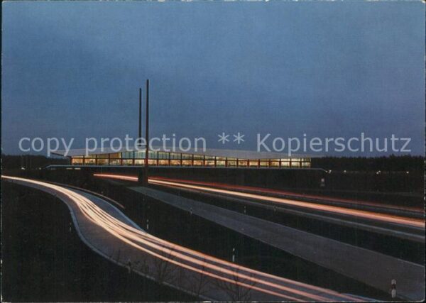 Holdorf Niedersachsen Autobahn Brückenrasthaus Dammer Berge