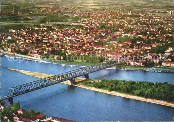 Neuwied Rhein Fliegeraufnahme