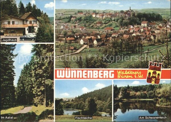Wuennenberg Jagdhaus Schwanenteich Fischteiche Aata