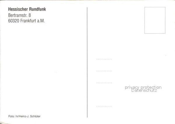 Frankfurt Main Hessischer Rundfunk – Bild 2