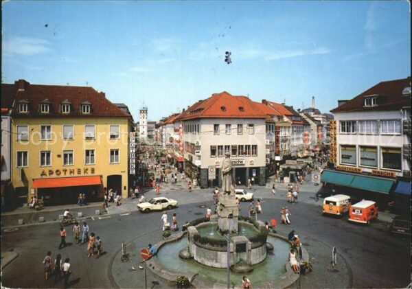 Darmstadt Tor Odenwald Bergstrasse Ludwigsplatz