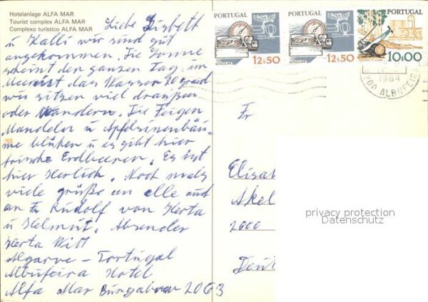 Algarve Hotelanlage Alfa Mar Fliegeraufnahme – Bild 2