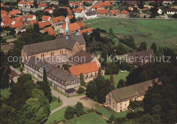 Loccum Ehem Zisterzienserkloster Fliegeraufnah