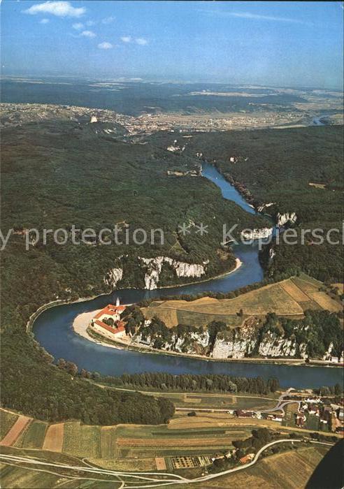Kelheim Kloster Weltenburg mit Donaudurchbruch
