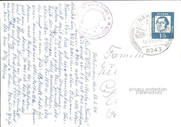 Berchtesgaden und Umgebung Relief Panoramakarte – Bild 2