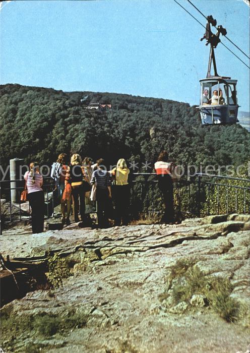 Thale Harz Hexentanzplatz mit Hotel Rosstrappe und