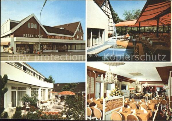 Stukenbrock Restaurant Der Kühle Grund Wasserorgel