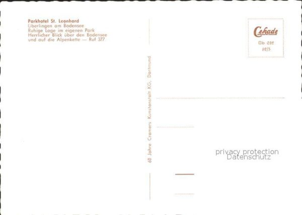 Ueberlingen Bodensee Parkhotel St Leonhard – Bild 2