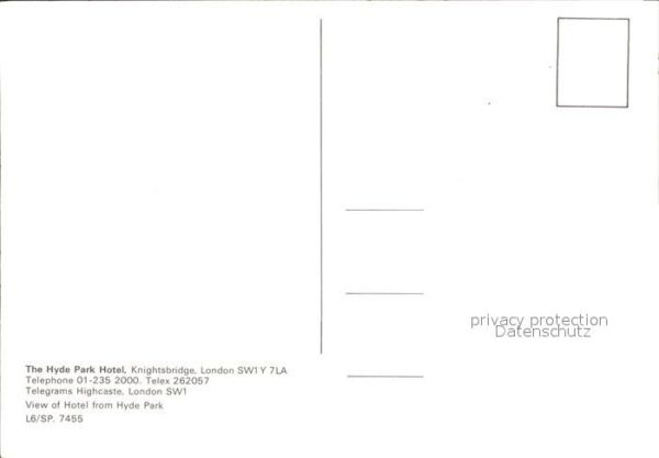 London The Hyde Park Hotel Knightsbridge – Bild 2